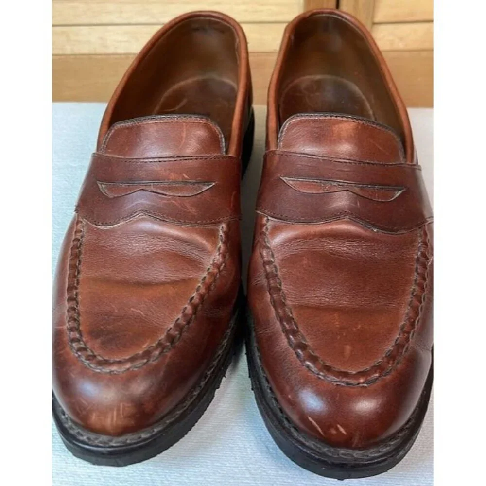 Allen Edmonds Men's‎ Leather Loafer shoes Fairmont 9D